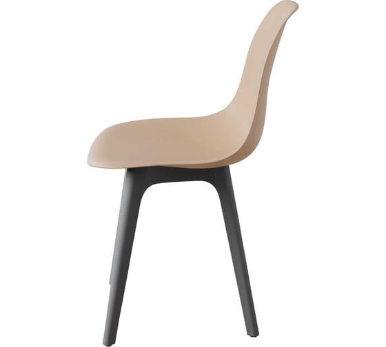 Стул пластиковый DERSTUHL Plast Grey Eames, теплый бежевый DSL044.214