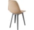 Стул пластиковый DERSTUHL Plast Grey Eames, теплый бежевый DSL044.214 6