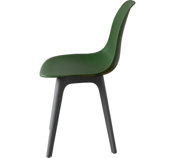 Стул пластиковый DERSTUHL Plast Grey Eames, темно-зеленый DSL044.216