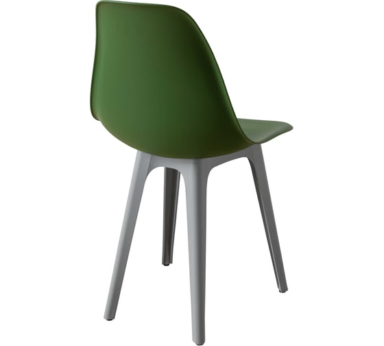 Стул пластиковый DERSTUHL Plast Grey Eames, темно-зеленый DSL044.216