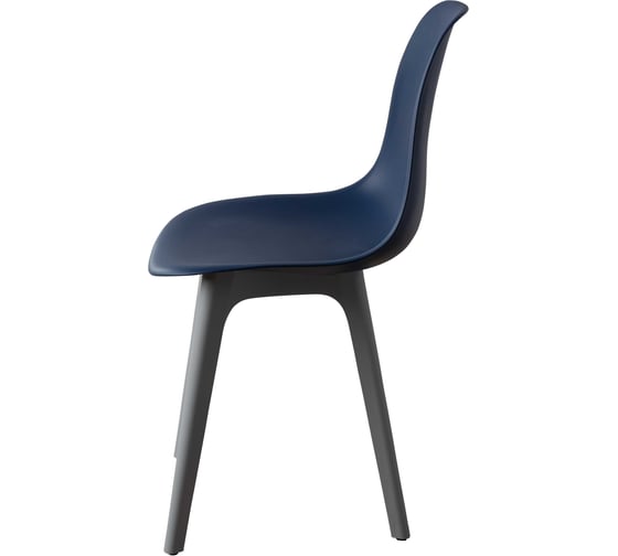 Комплект стульев пластиковых DERSTUHL 2 шт Plast Grey Eames, темно-синий, DSL044.217.2