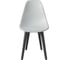 Стул пластиковый DERSTUHL Plast Dark Grey Eames, белый DSL044.301 4