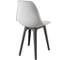 Стул пластиковый DERSTUHL Plast Dark Grey Eames, белый DSL044.301 6