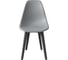 Комплект стульев пластиковых DERSTUHL 2 шт Plast Dark Grey Eames, светло-серый, DSL044.302.2 4
