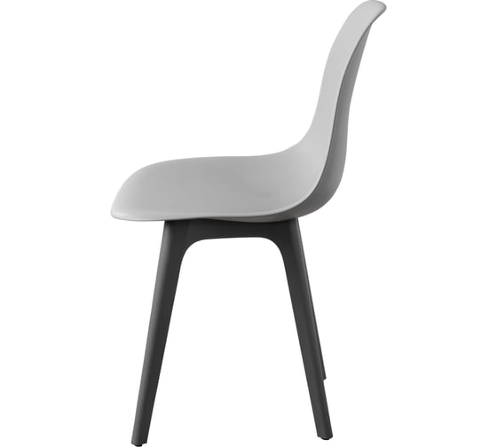 Стул пластиковый DERSTUHL Plast Dark Grey Eames, светло-серый DSL044.302