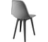 Стул пластиковый DERSTUHL Plast Dark Grey Eames, светло-серый DSL044.302 6
