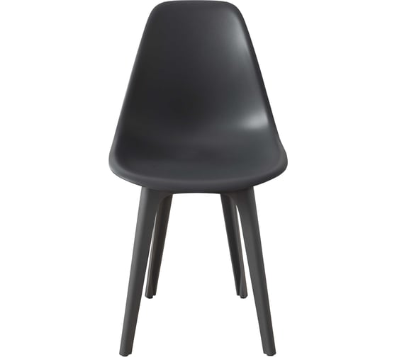 Стул пластиковый DERSTUHL Plast Dark Grey Eames, темно-серый DSL044.303