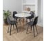 Комплект стульев пластиковых DERSTUHL 4 шт Plast Dark Grey Eames, темно-серый, DSL044.303.4 2