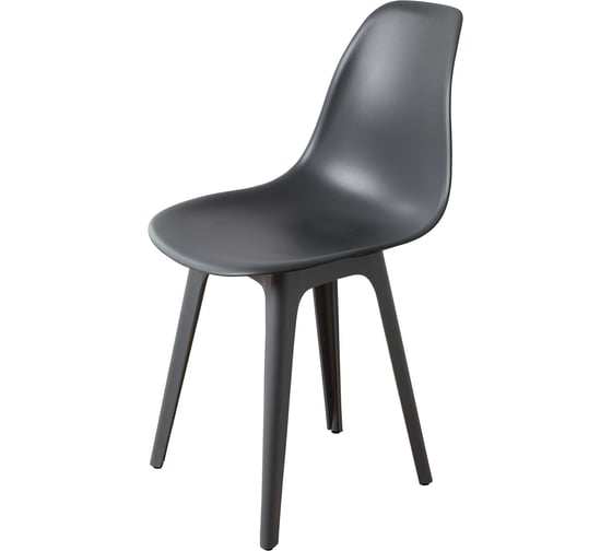 Комплект стульев пластиковых DERSTUHL 2 шт Plast Dark Grey Eames, темно-серый, DSL044.303.2