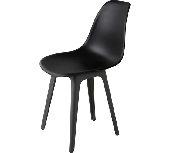 Стул DERSTUHL Plast Dark Grey Eames, черный, комплект 2 шт DSL044.310.2 1