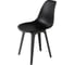 Комплект стульев пластиковых DERSTUHL 4 шт Plast Dark Grey Eames, черный, DSL044.310.4 3