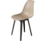 Комплект стульев пластиковых DERSTUHL 4 шт Plast Dark Grey Eames, темно-бежевый, DSL044.313.4 3