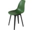Стул пластиковый DERSTUHL Plast Dark Grey Eames, темно-зеленый DSL044.316 3