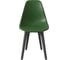 Стул пластиковый DERSTUHL Plast Dark Grey Eames, темно-зеленый DSL044.316 4