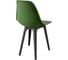 Стул пластиковый DERSTUHL Plast Dark Grey Eames, темно-зеленый DSL044.316 6