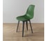 Стул пластиковый DERSTUHL Plast Dark Grey Eames, темно-зеленый DSL044.316 7