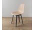 Стул пластиковый DERSTUHL Plast Dark Grey Eames, теплый бежевый DSL044.314 7
