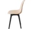 Комплект стульев пластиковых DERSTUHL 4 шт Plast Dark Grey Eames, теплый бежевый, DSL044.314.4 5