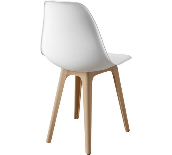 Стул пластиковый DERSTUHL Plast Beige Eames, белый DSL044.401