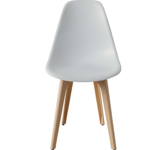 Комплект стульев пластиковых DERSTUHL 2 шт Plast Beige Eames, белый, DSL044.401.2