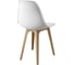 Комплект стульев пластиковых DERSTUHL 4 шт Plast Beige Eames, белый, DSL044.401.4 6