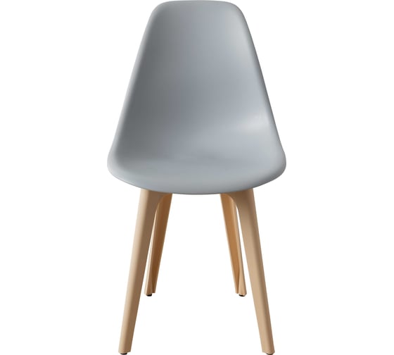 Стул пластиковый DERSTUHL Plast Beige Eames, светло-серый DSL044.402