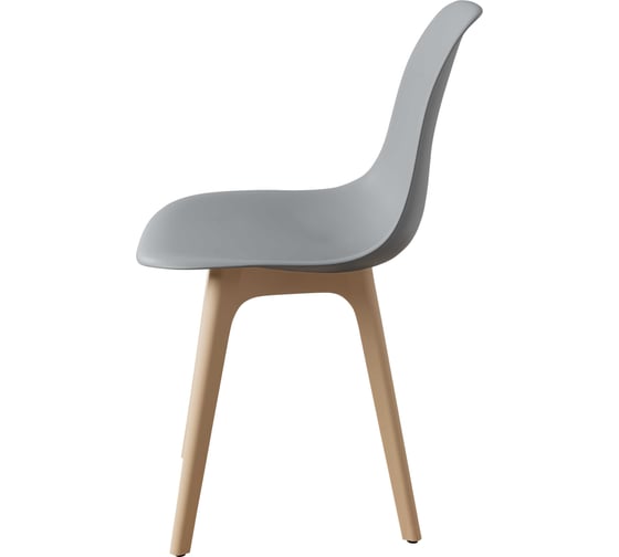 Стул пластиковый DERSTUHL Plast Beige Eames, светло-серый DSL044.402