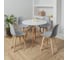 Стул пластиковый DERSTUHL Plast Beige Eames, светло-серый DSL044.402 2