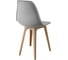Стул пластиковый DERSTUHL Plast Beige Eames, светло-серый DSL044.402 6