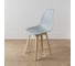 Стул пластиковый DERSTUHL Plast Beige Eames, светло-серый DSL044.402 7