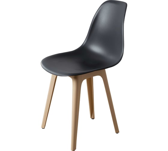 Стул DERSTUHL Plast Beige Eames, темно-серый DSL044.403 1