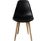Стул пластиковый DERSTUHL Plast Beige Eames, черный DSL044.410 4