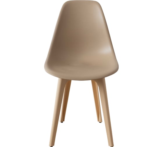 Комплект стульев пластиковых DERSTUHL 2 шт Plast Beige Eames, темно-бежевый, DSL044.413.2