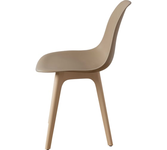 Комплект стульев пластиковых DERSTUHL 2 шт Plast Beige Eames, темно-бежевый, DSL044.413.2