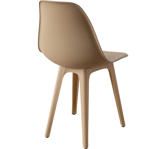 Комплект стульев пластиковых DERSTUHL 2 шт Plast Beige Eames, темно-бежевый, DSL044.413.2