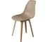 Комплект стульев пластиковых DERSTUHL 4 шт Plast Beige Eames, темно-бежевый, DSL044.413.4 3