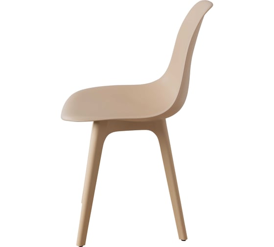 Комплект стульев пластиковых DERSTUHL 4 шт Plast Beige Eames, теплый бежевый, DSL044.414.4