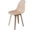 Комплект стульев пластиковых DERSTUHL 4 шт Plast Beige Eames, теплый бежевый, DSL044.414.4 3