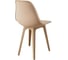 Комплект стульев пластиковых DERSTUHL 4 шт Plast Beige Eames, теплый бежевый, DSL044.414.4 6