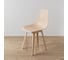 Комплект стульев пластиковых DERSTUHL 4 шт Plast Beige Eames, теплый бежевый, DSL044.414.4 7