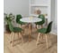 Стул пластиковый DERSTUHL Plast Beige Eames, темно-зеленый DSL044.416 2