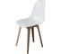 Стул пластиковый DERSTUHL Plast Dark Beige Eames, белый DSL044.501 3