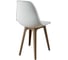 Стул пластиковый DERSTUHL Plast Dark Beige Eames, белый DSL044.501 6