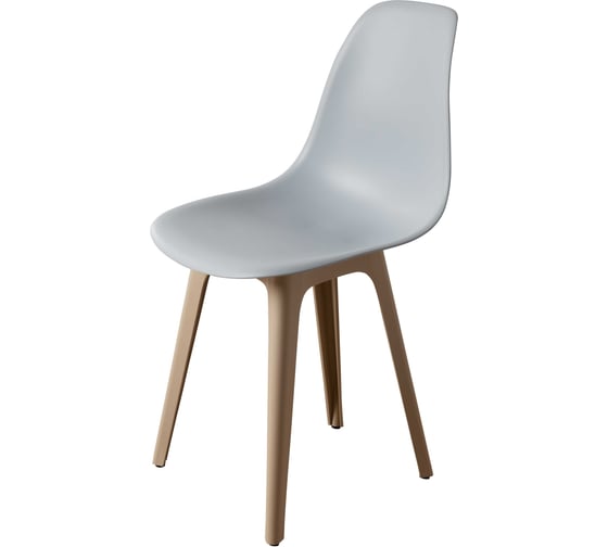 Стул DERSTUHL Plast Dark Beige Eames, светло-серый DSL044.502