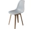 Стул пластиковый DERSTUHL Plast Dark Beige Eames, светло-серый DSL044.502 3