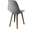 Стул пластиковый DERSTUHL Plast Dark Beige Eames, светло-серый DSL044.502 6