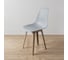 Стул пластиковый DERSTUHL Plast Dark Beige Eames, светло-серый DSL044.502 7