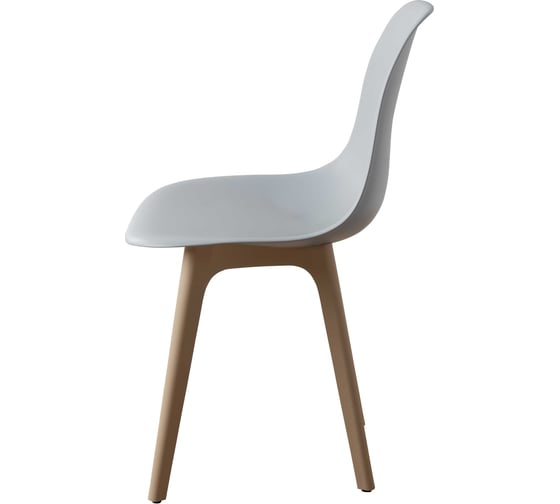 Комплект стульев пластиковых DERSTUHL 4 шт Plast Dark Beige Eames, светло-серый, DSL044.502.4