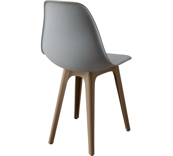 Комплект стульев пластиковых DERSTUHL 4 шт Plast Dark Beige Eames, светло-серый, DSL044.502.4