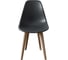 Стул пластиковый DERSTUHL Plast Dark Beige Eames, темно-серый DSL044.503 4